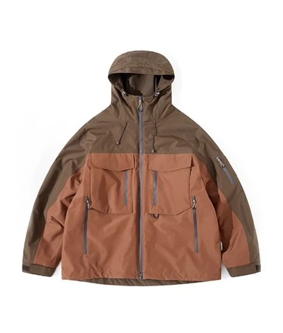 Deyò Alpinis De-moso 3-an-1 Jacket koki difisil