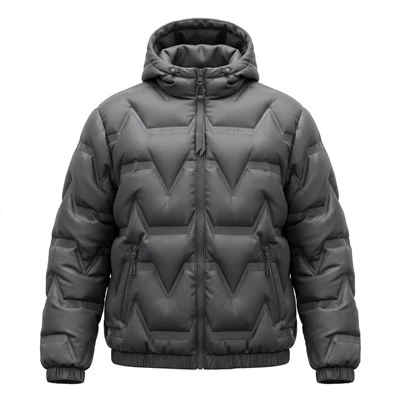 Men's Sustainable Seamless Baffle Jacket