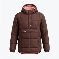 Sorona Quilted Anorak Pullover pou Gason